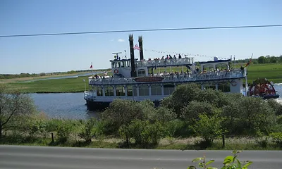 Ausflug mit den Raddampfer in Prerow