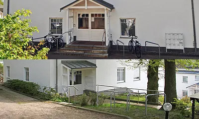 Fahrradbügel Haus I und Haus II