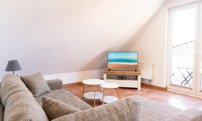 Haus Strandläufer - zu Fuß zum Strand, 2-Zimmer-Ferienwohnung (Nr. 2)