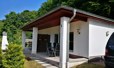 überdachte Südterrasse