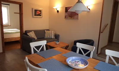 Blick auf Schlafzimmer 1