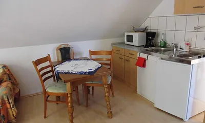 Küchenzeile im Wohnraum