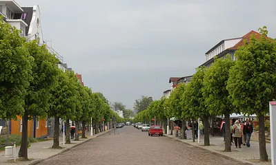Die Wilhelmstrasse - nur 10 Gehminuten entfernt