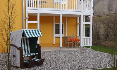 Blick auf die Terrasse 2008