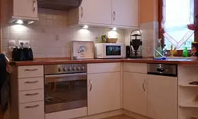 Küchenzeile mit Geschirrspüler