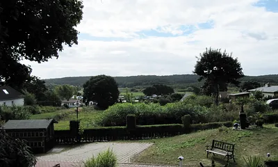 Aussicht vom Bungalow