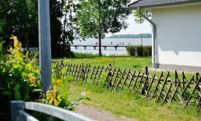 Blick auf die Seebrücke