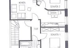 Wohnung 2.3. Grundriss