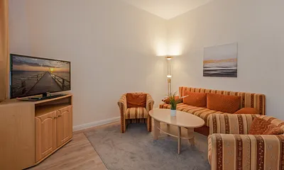 Wohnstube mit Schlafcouch