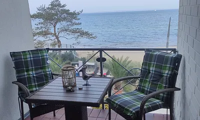 Blick über den Balkon