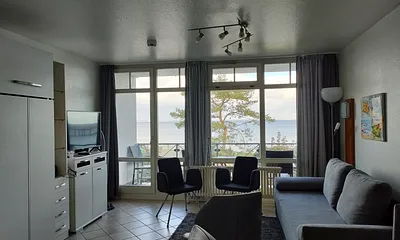 Wohnraum mit Schlafsofa