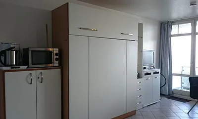 Strandhotel Niendorf, 1-Zimmer-Ferienwohnung (Wng 15- Meerblick)