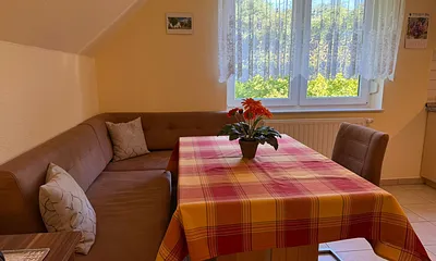 Sitzecke in der Küche / Wohnraum