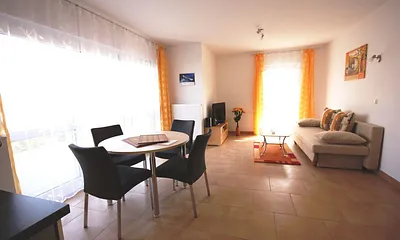 Ferienpark Jahnstr. ** nur 400m zum Sandstrand **, 2-Zimmer-Ferienwohnung (Seerose)