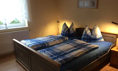 Schlafraum mit Doppel-und Etagenbett