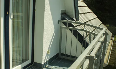 Balkon mit Blick ins Grüne