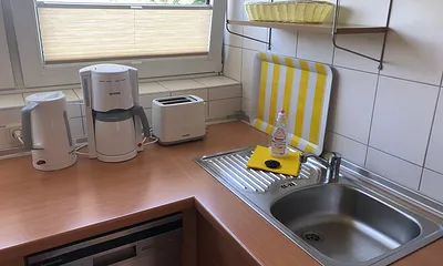 Einbauküche mit Spülmaschine