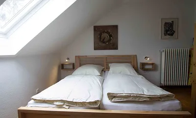 Schlafzimmer 2 mit Doppelbett