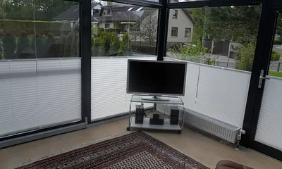 2.TV im Wintergartenbereich