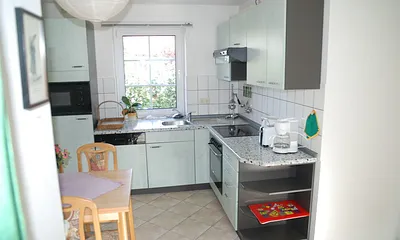 Küchen- und Essbereich der Wohnung