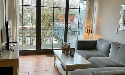 FeWo mit 23 qm Dachterrasse am Kurpark, 3-Zimmer-Ferienwohnung (Borkers)