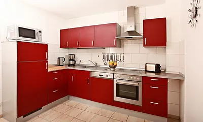 vollausgestatte Küche