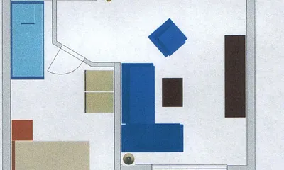 Grundriss Wohnung oben