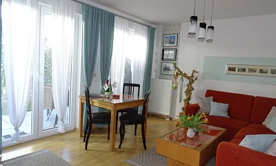 Esstisch im Wohnzimmer 