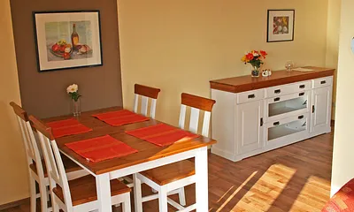 Essbereich am Balkon