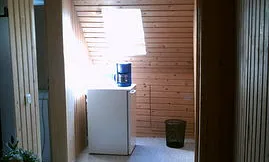 Flurbereich mit Kühlschrank