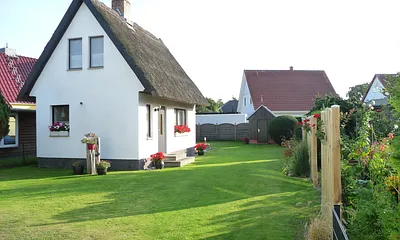 Vorderansicht Ferienhaus