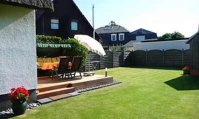 Blich auf die Terrasse