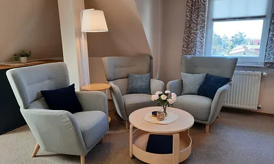 Sitzgruppe im Wohnzimmer