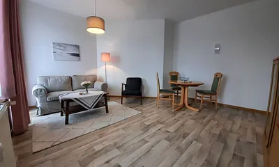 Essplatz im Wohnzimmer