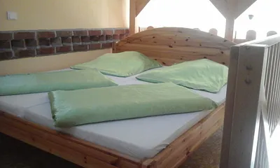 Schlafbereich auf der Empore 