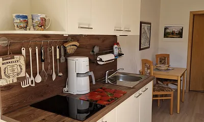 Küchenzeile im Wohnbereich