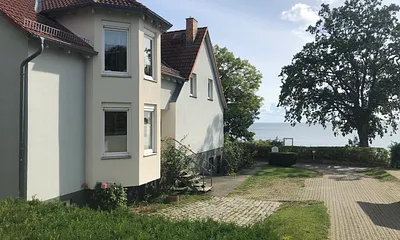 Blick auf das Haus 