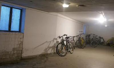 abschließbarer Gemeinschaftsfahrradkeller