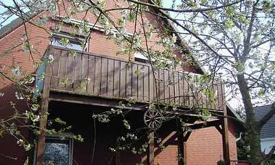 auf'm Balkon den Tag entspannt beginnen oder ausklingen lassen