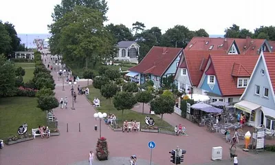 Blick zur Seebrücke