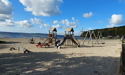 Spielplatz am Strand von Lietzow