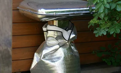 Ein ordentlicher Grill steht ebenfalls zur Verfügung (mit der Bitte, ihn für die nächsten Gäste sauber zu hinterlassen). 