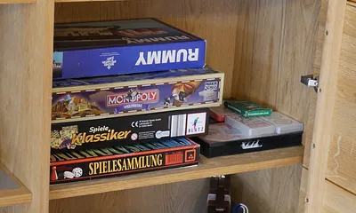 Auch für einen abwechslungsreichen Spieleabend ist gesorgt.