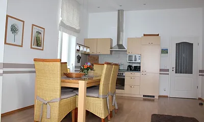 Essbereich und Küchenzeile