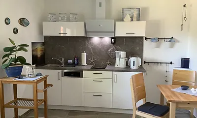 Küchenzeile im Wohnbereich