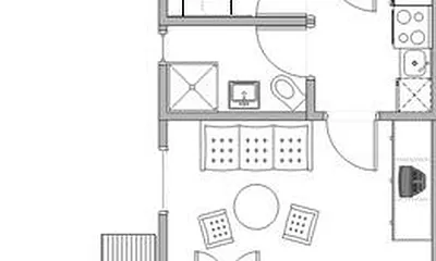Grundriss der Wohnung