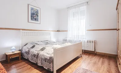 Villa See-Eck FeWo Erdgeschoss - Schlafzimmer 1