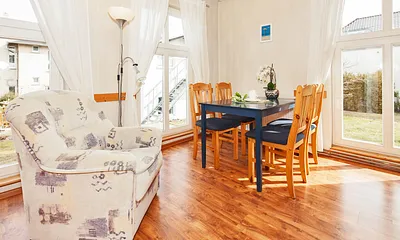 Ferienhaus Villa See-Eck - Wohnraum Ansicht 2