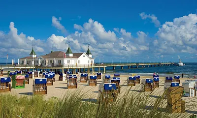 Strand und Seebrücke Ahlbeck