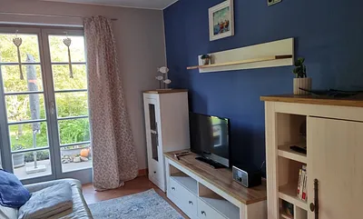 top Ferienwohnung mit Terrasse - ruhig und zentral, 2-Zimmer-Ferienwohnung (Erdgeschoss)